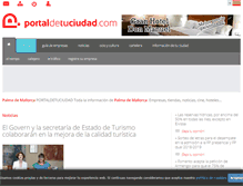 Tablet Screenshot of palmademallorca.portaldetuciudad.com