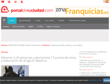 Tablet Screenshot of felanitx.portaldetuciudad.com