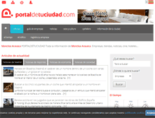 Tablet Screenshot of moncloaaravaca.portaldetuciudad.com