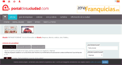 Desktop Screenshot of albaida.portaldetuciudad.com