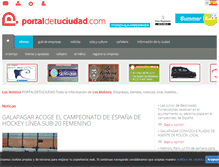 Tablet Screenshot of losmolinos.portaldetuciudad.com