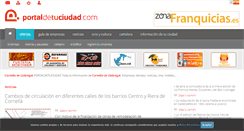 Desktop Screenshot of cornelladellobregat.portaldetuciudad.com