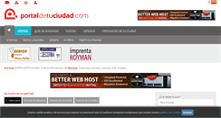 Desktop Screenshot of manises.portaldetuciudad.com