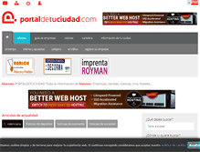 Tablet Screenshot of manises.portaldetuciudad.com