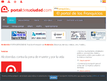 Tablet Screenshot of alcobendas.portaldetuciudad.com