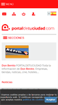 Mobile Screenshot of donbenito.portaldetuciudad.com