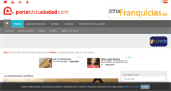 Desktop Screenshot of bilbao.portaldetuciudad.com