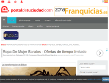 Tablet Screenshot of bilbao.portaldetuciudad.com