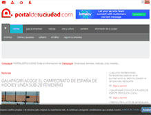 Tablet Screenshot of galapagar.portaldetuciudad.com