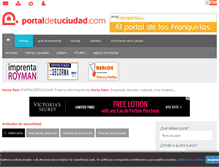 Tablet Screenshot of hortaoest.portaldetuciudad.com