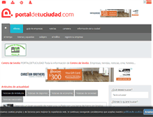 Tablet Screenshot of centro.sevilla.portaldetuciudad.com