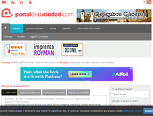 Tablet Screenshot of picanya.portaldetuciudad.com