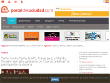 Tablet Screenshot of algeciras.portaldetuciudad.com