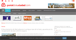Desktop Screenshot of menorca.portaldetuciudad.com