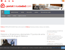 Tablet Screenshot of pollensa.portaldetuciudad.com