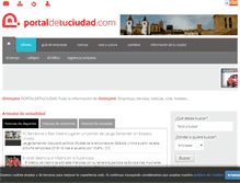 Tablet Screenshot of ontinyent.portaldetuciudad.com