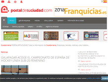 Tablet Screenshot of guadarrama.portaldetuciudad.com