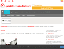 Tablet Screenshot of majadahonda.portaldetuciudad.com