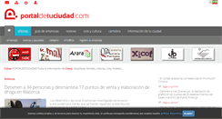 Desktop Screenshot of calvia.portaldetuciudad.com