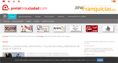 Desktop Screenshot of llucmajor.portaldetuciudad.com