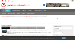 Desktop Screenshot of larinconada.portaldetuciudad.com