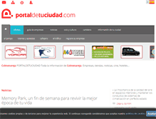 Tablet Screenshot of colmenarejo.portaldetuciudad.com