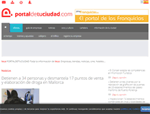 Tablet Screenshot of inca.portaldetuciudad.com