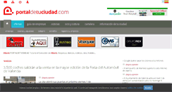 Desktop Screenshot of alberic.portaldetuciudad.com