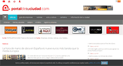 Desktop Screenshot of carlet.portaldetuciudad.com